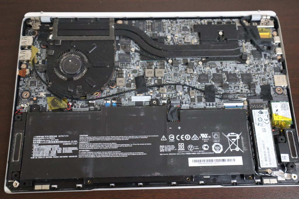 バッテリー交換