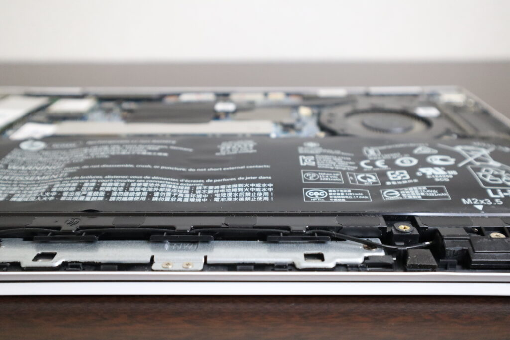 バッテリー交換