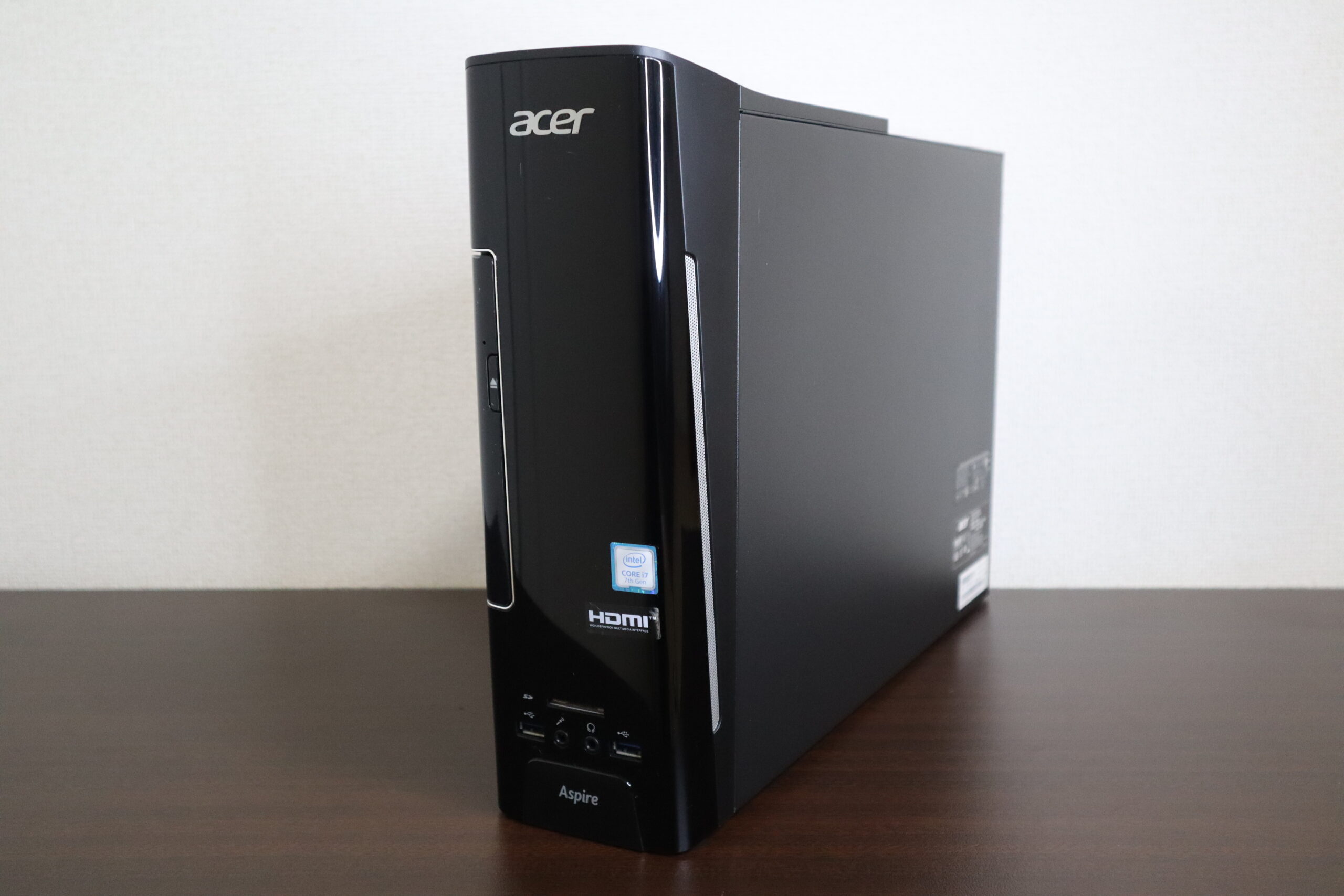 パソコンの動作が遅い、acer製デスクトップパソコン【Aspire X XC-780