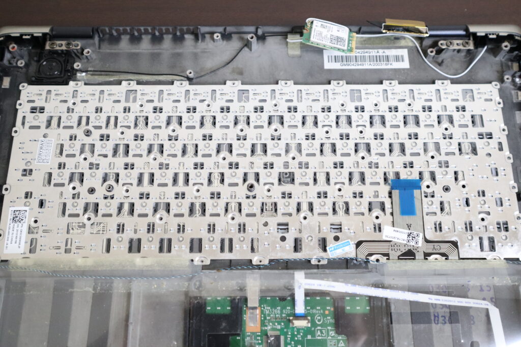 キーボード交換