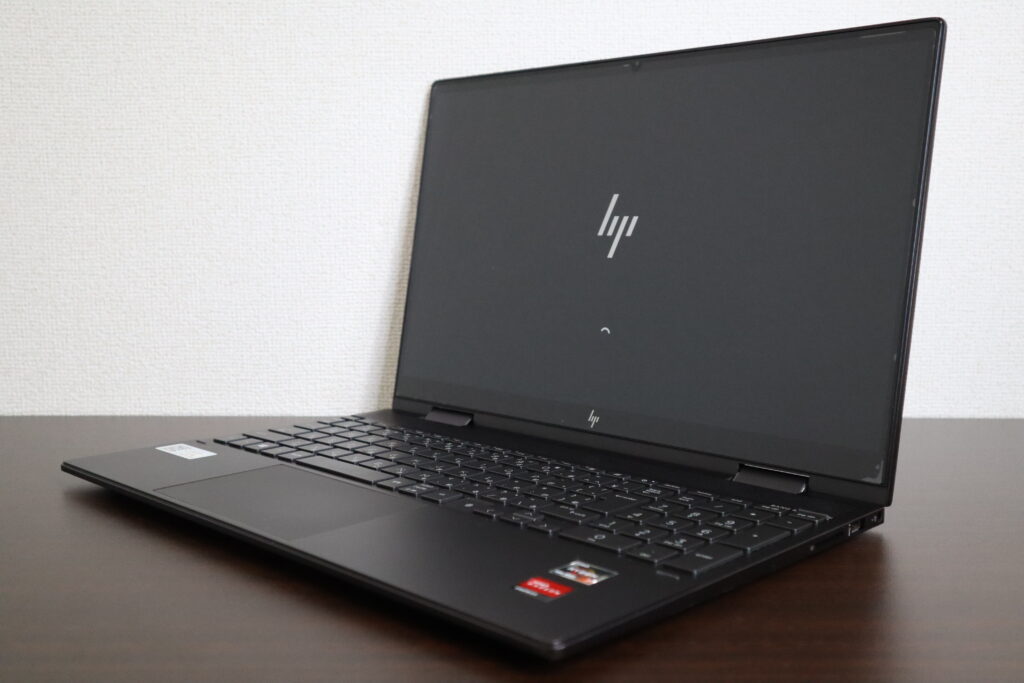 メーカーのロゴ画面で止まってしまい、パソコンが起動しない、HP製