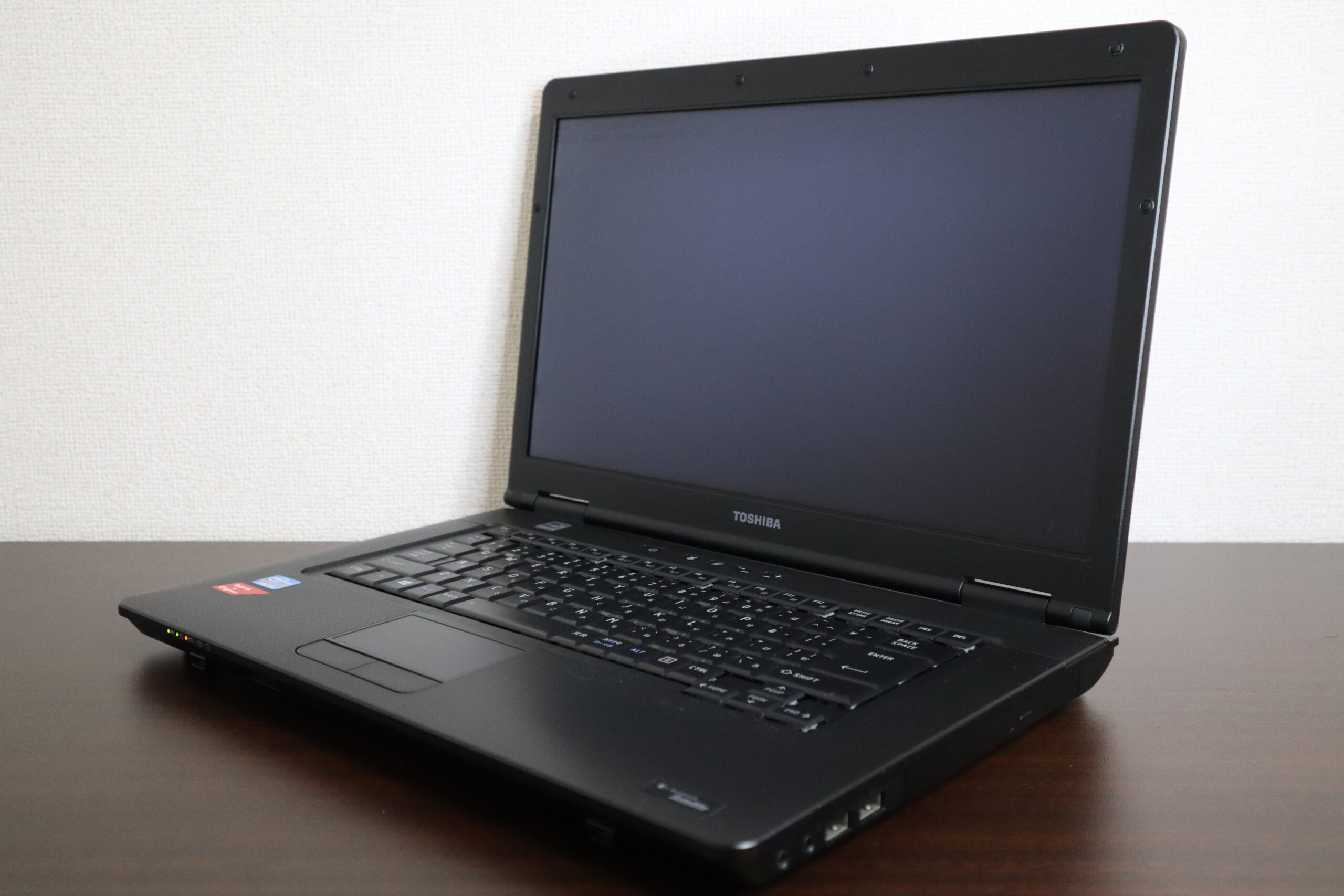 RTC battery is low」が表示されて、パソコンが起動しない、TOSHIBA製 