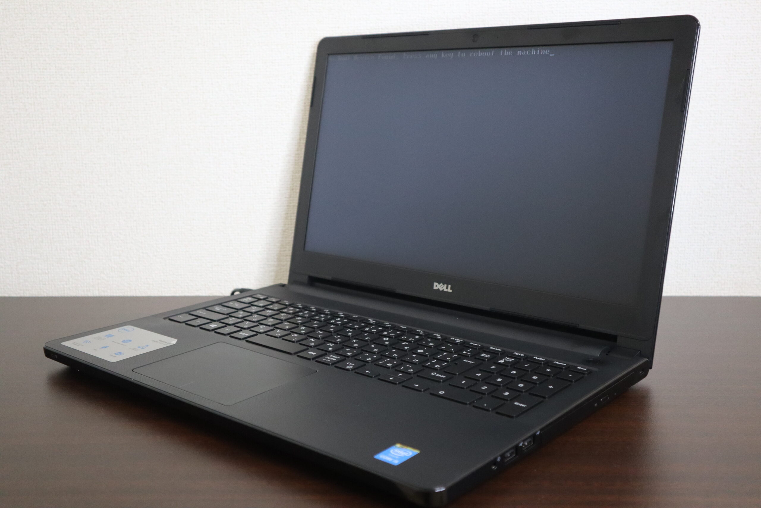Time-of-day not set.」が表示されて、パソコンが起動しない、DELL製