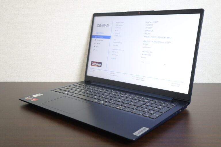 Lenovo製 IdeaPad 3 15ABA7 ノートパソコン