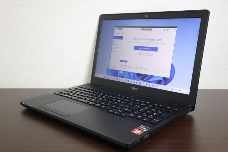 FUJITSU製 AH43/D3 FMVA43D3BP ノートパソコン