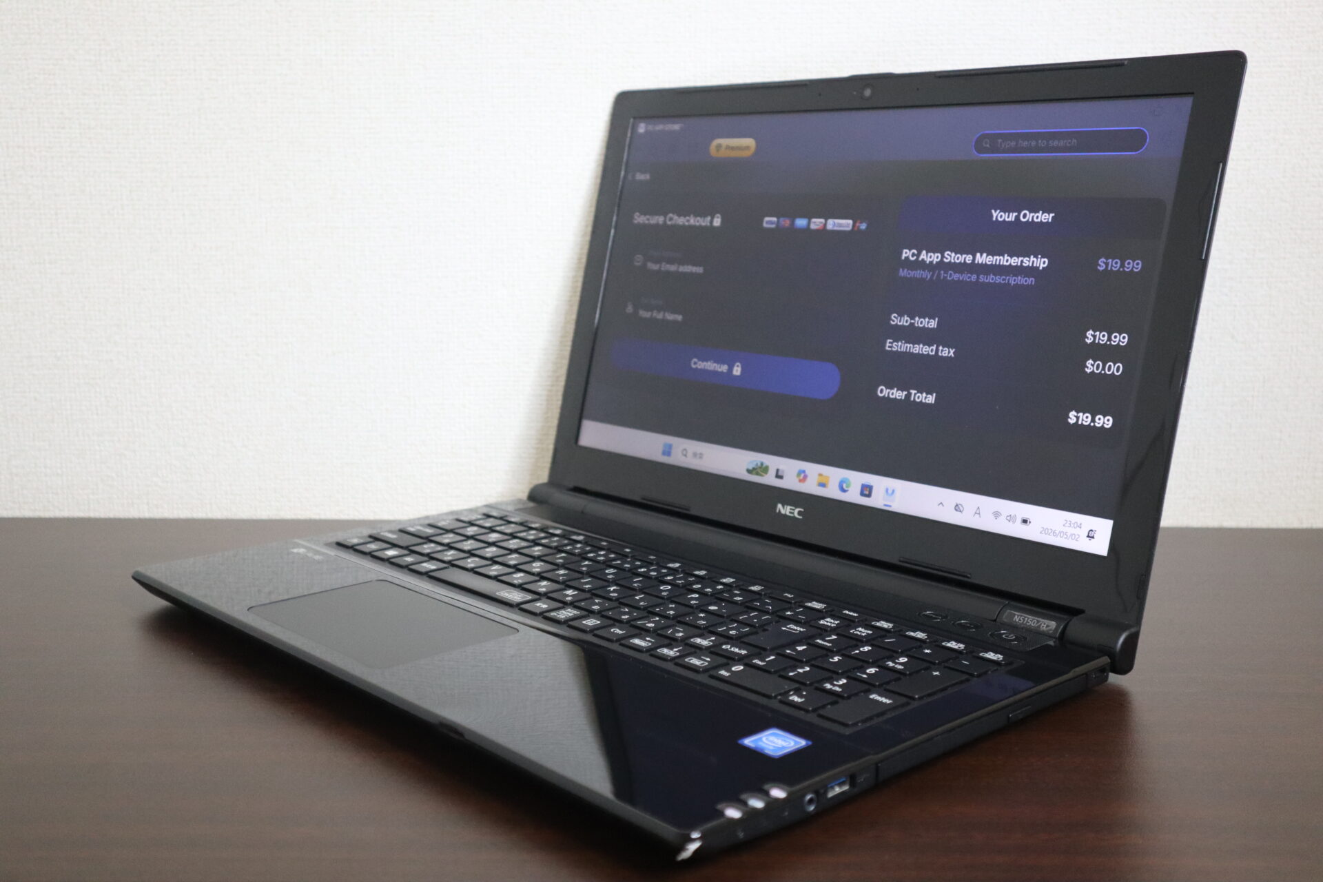 NEC製 NS150/HAB PC-NS150HAB ノートパソコン