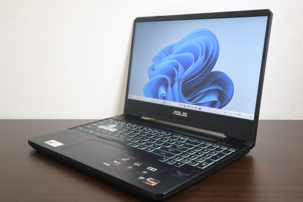 ASUS製 TUF Gaming FX505D ノートパソコン
