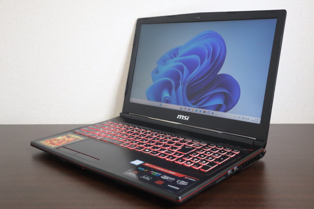 MSI製 MS-16P5 ノートパソコン