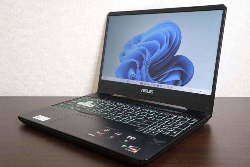 ASUS製 TUF Gaming FX505D ノートパソコン