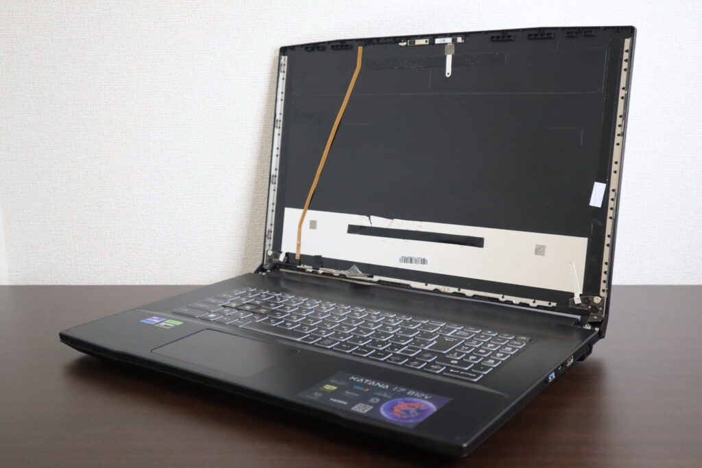 液晶パネル交換