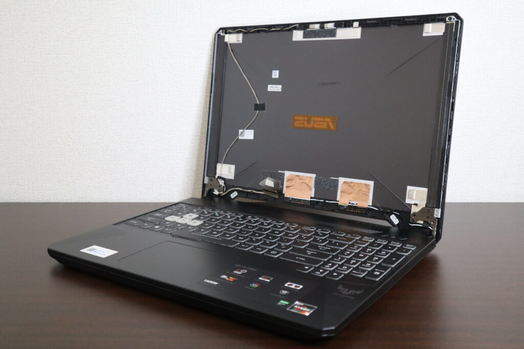 液晶パネル交換