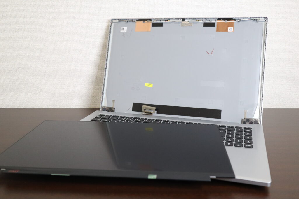 液晶パネル交換