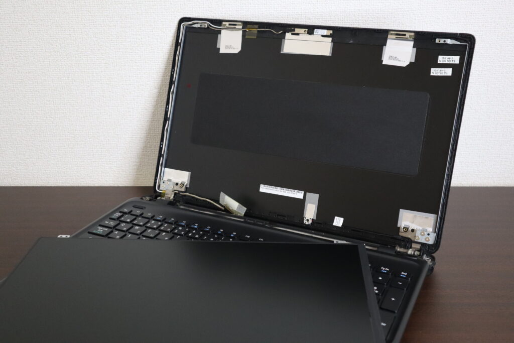液晶パネル交換
