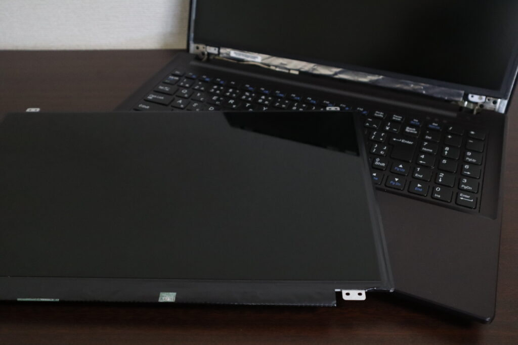 液晶パネル交換