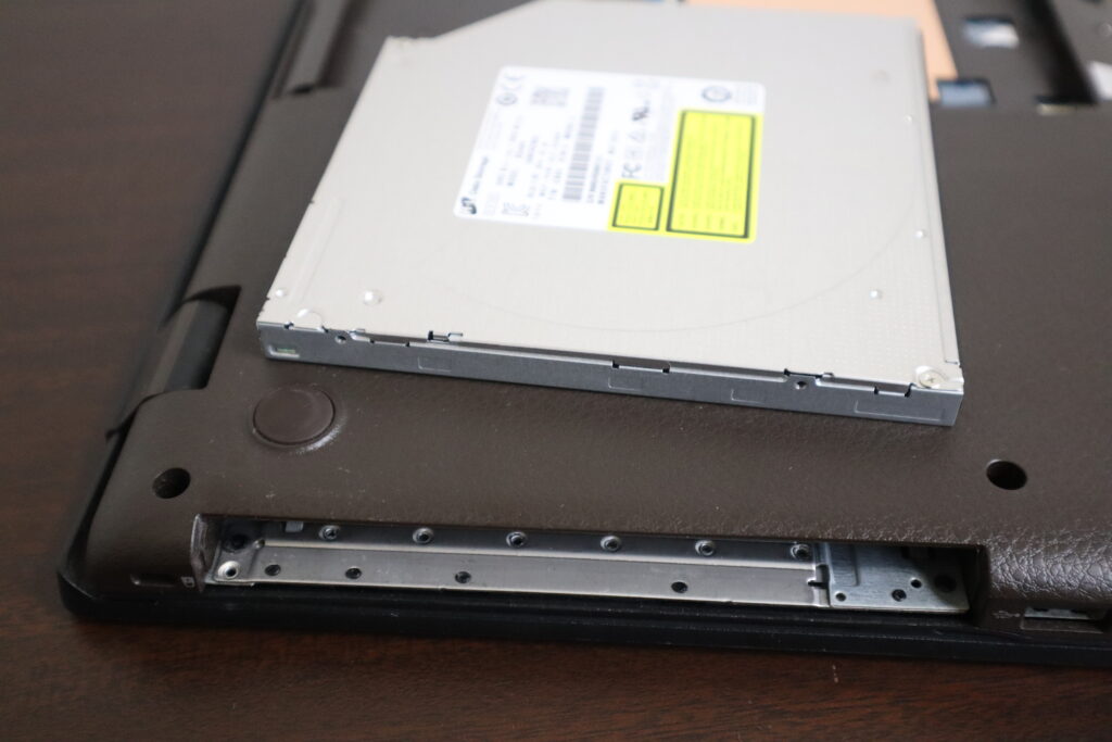 光学ドライブ交換