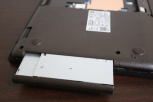 光学ドライブ交換