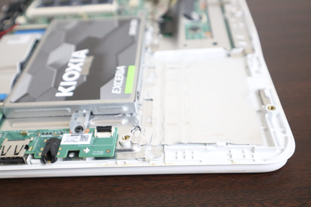 電源ボタン基板交換