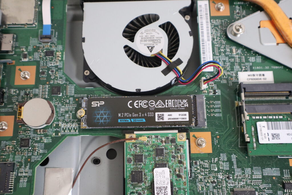 SSD換装