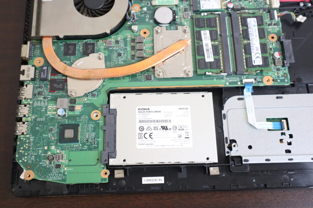 SSD換装
