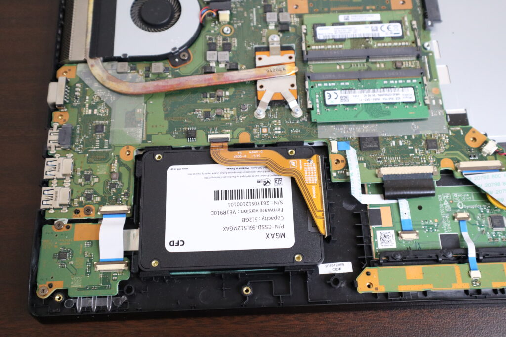 SSD換装